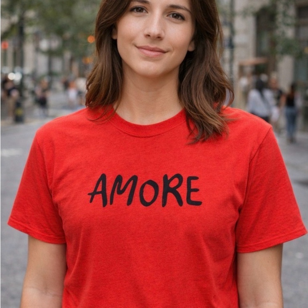 Amore Red T-Shirt - Picture 2 of 2